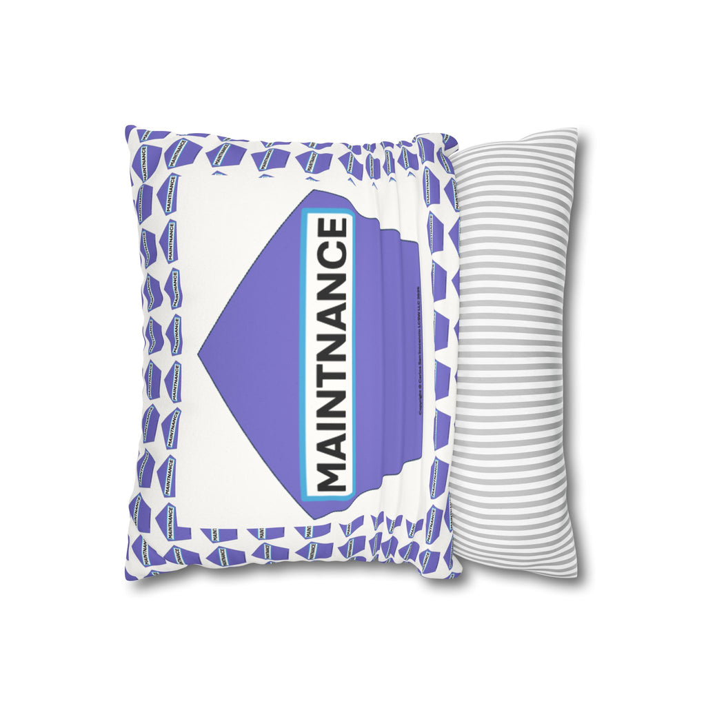 Maintenance Stages of Change Pillow - Faux Suede Recovery Support Décor for Therapy, Counseling & Cozy Living