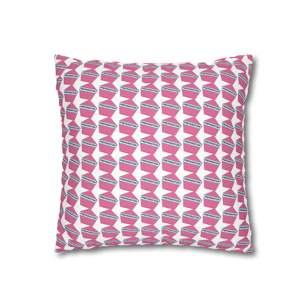 Faux Suede Square Pillowcase