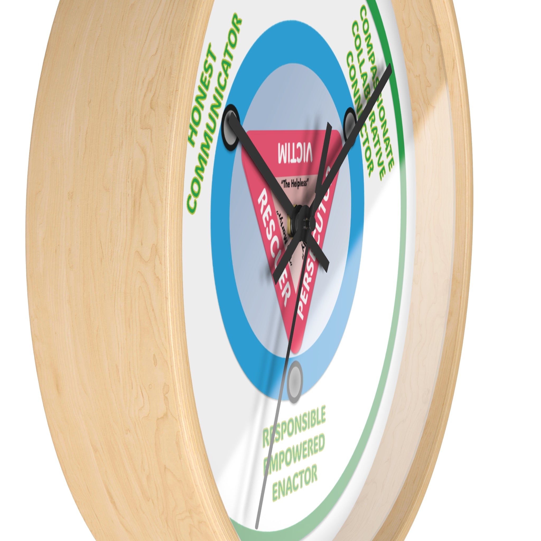 DRAMA Triangle Clock