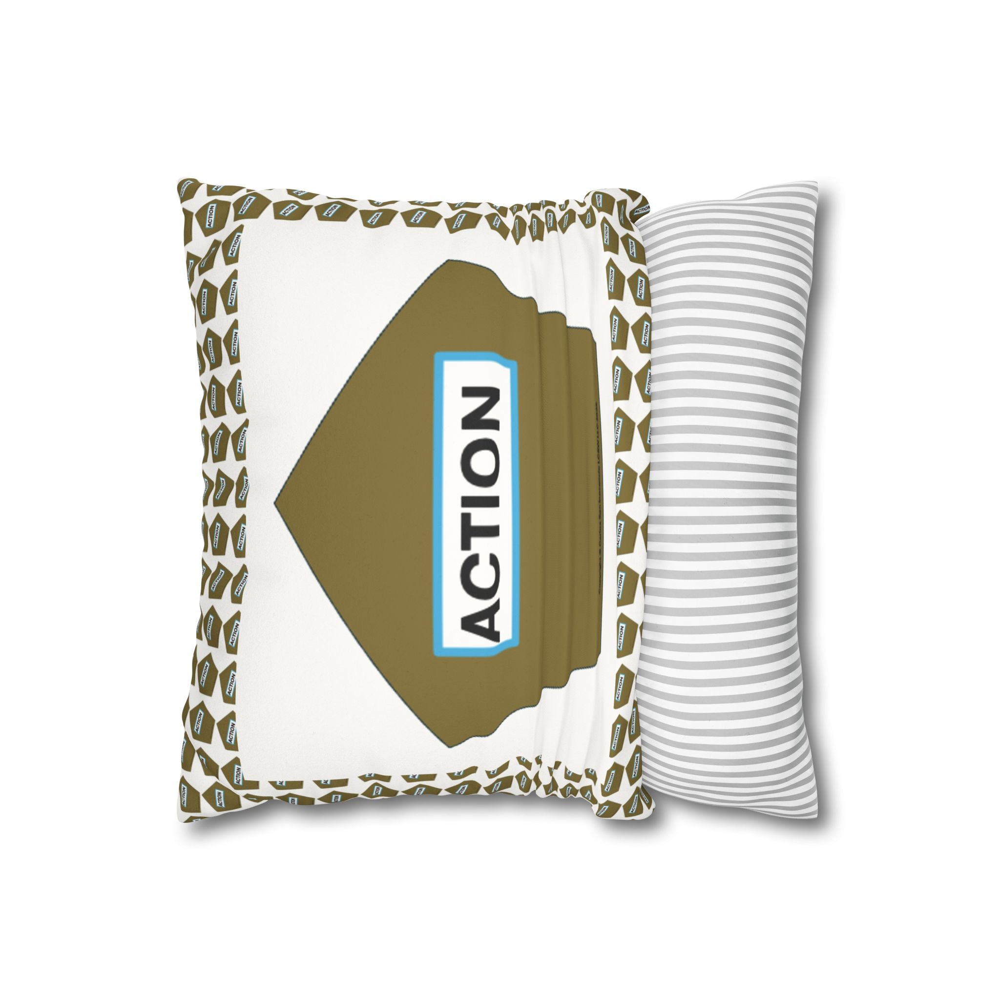 Action Stages of Change Pillow - Faux Suede Recovery Support Décor for Therapy, Counseling & Cozy Living