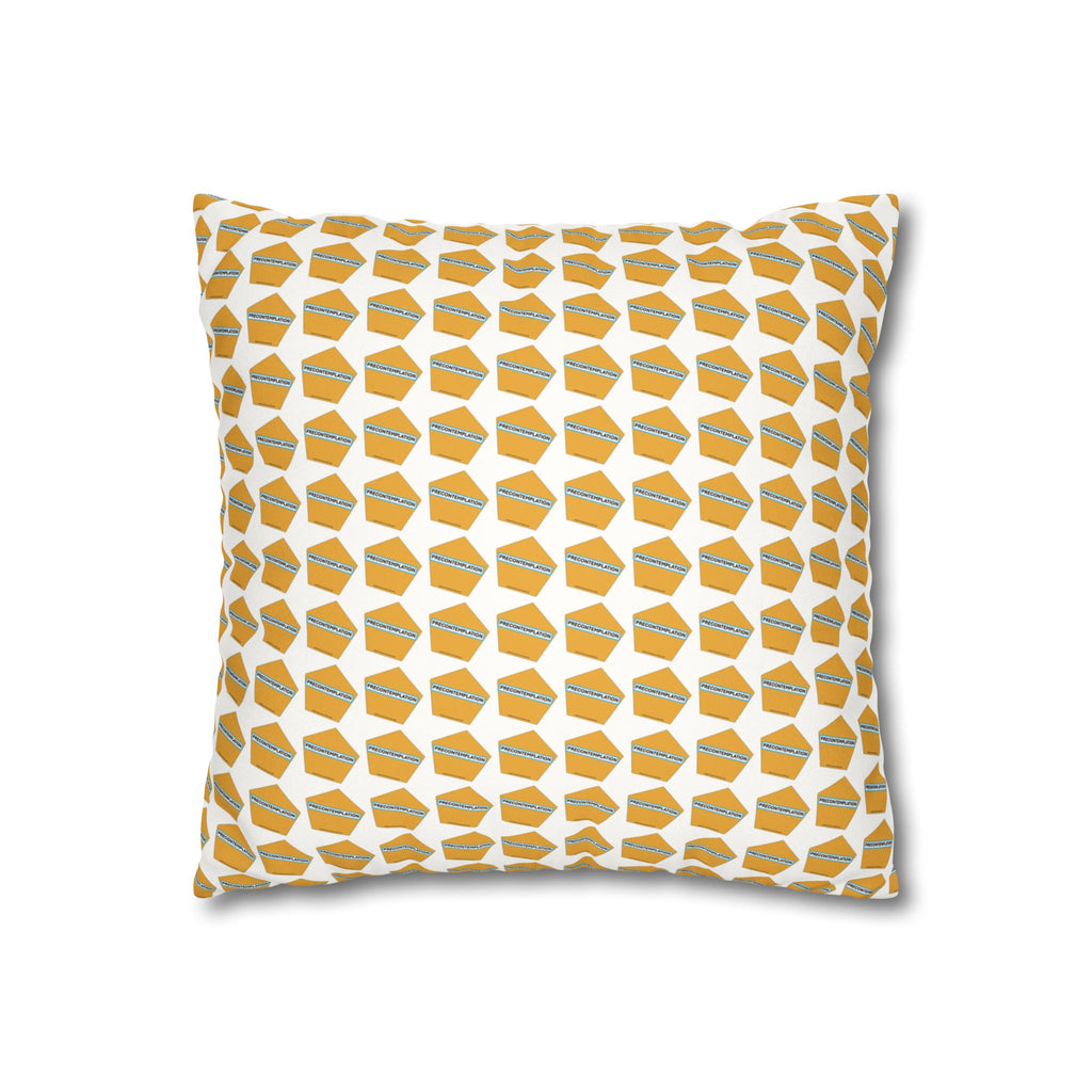 Precontemplation Stages of Change Pillow - Faux Suede Recovery Support Décor for Therapy, Counseling & Cozy Living