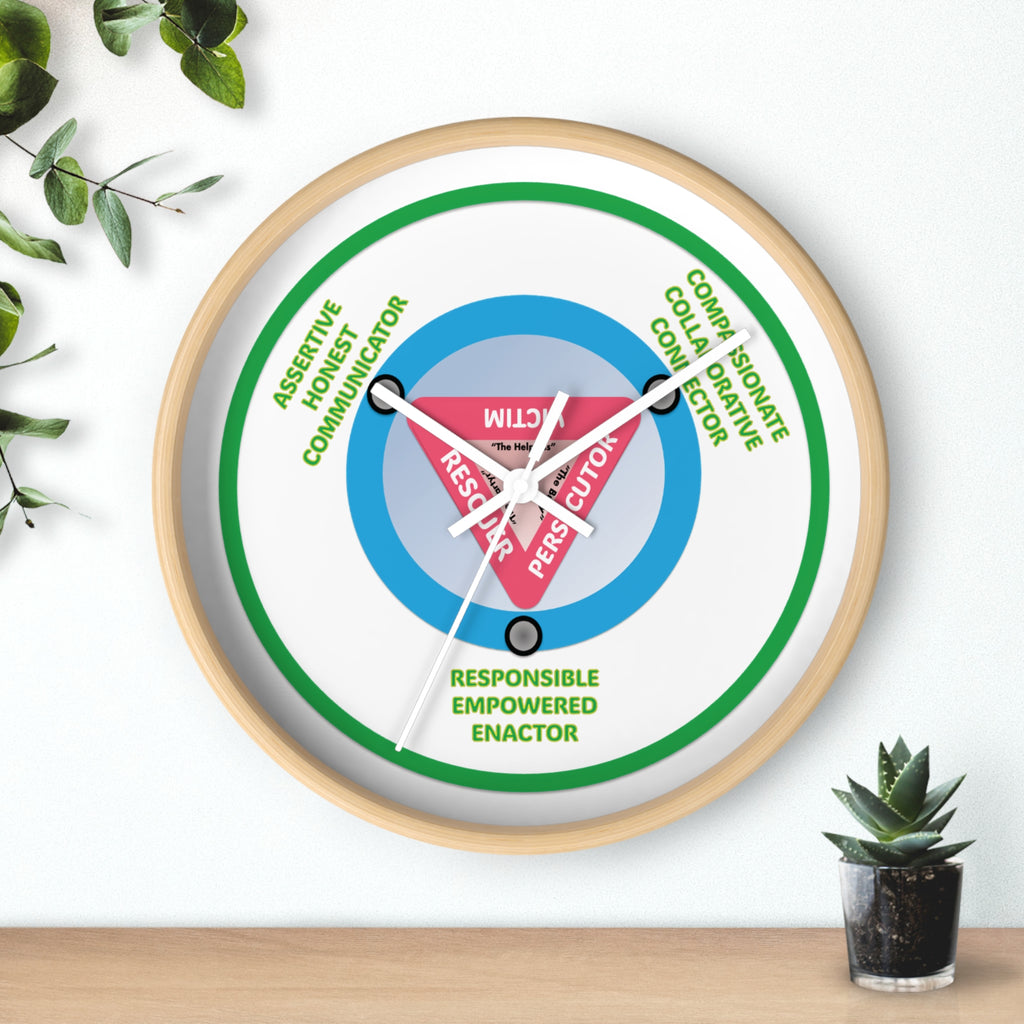 DRAMA Triangle Clock