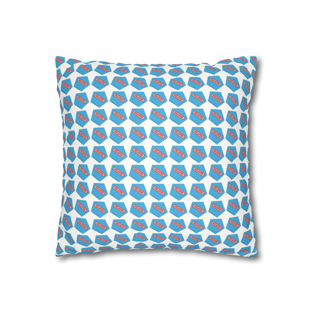 Relapse Stages of Change Pillow - Faux Suede Recovery Support Décor for Therapy, Counseling & Cozy Living