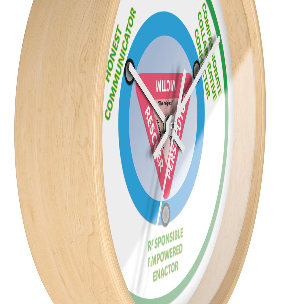 DRAMA Triangle Clock